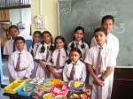 Club Activity conducted by school on Healthy Food 